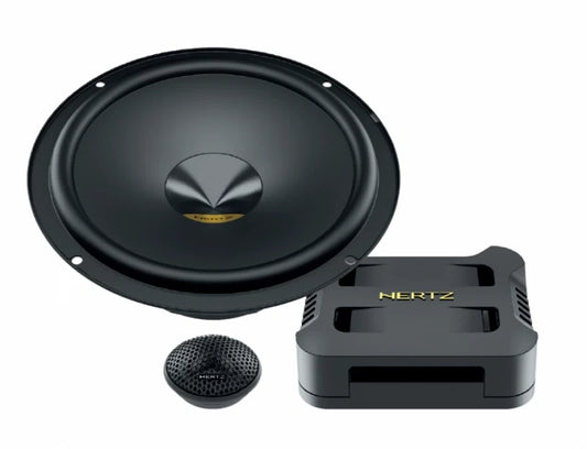 Pachet difuzoare auto usi Fata cu subwoofer Audi A6 C6 2004-2011 Hertz Dieci Pro 840 W