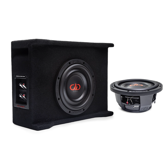 Subwoofer auto DD Audio LE-DF-SL608, 250 mm, 300 W