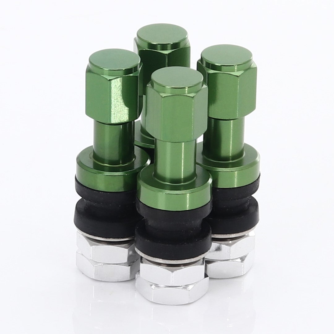 Set valve din aluminiu Japan Racing V2 - Green