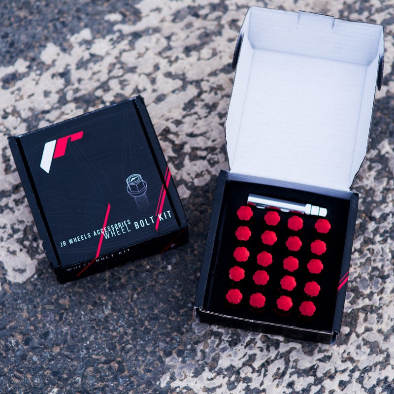 Set 20 Prezoane Red tip Stea M12x1,5 + Cheie