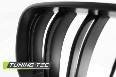 Grila centrala compatibila BMW Seria 5 F10 / F11- - - Negru Matt