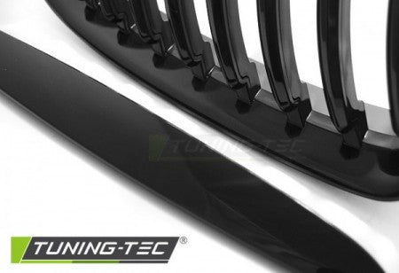 Grila centrala compatibila BMW E90 E91 05-08 - - Negru Lucios