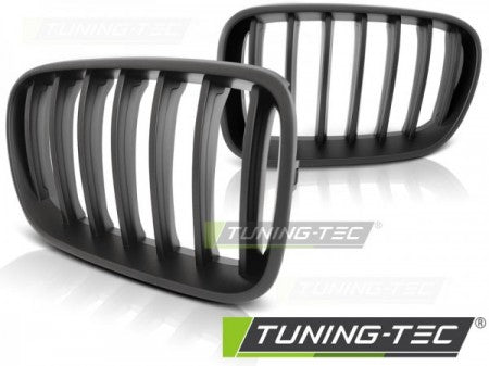 Grila centrala compatibila BMW X3 F25 10-07.14- - - Negru Matt