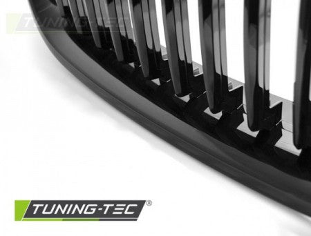 Grila centrala compatibila BMW Seria 5 F10 / F11- - - Negru Lucius