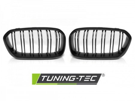 Grila centrala compatibila BMW F20 F21 LCI 15-18 - - Negru Matt