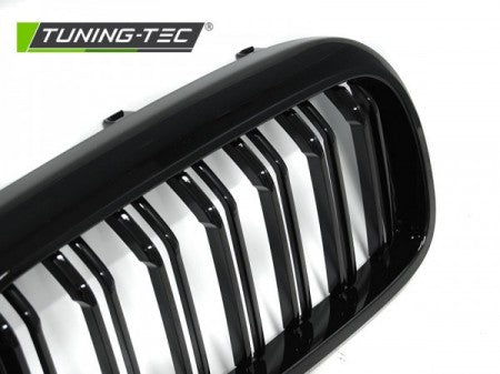 Grila centrala compatibila BMW Seria 5 G30 / G31- - - Negru Lucius