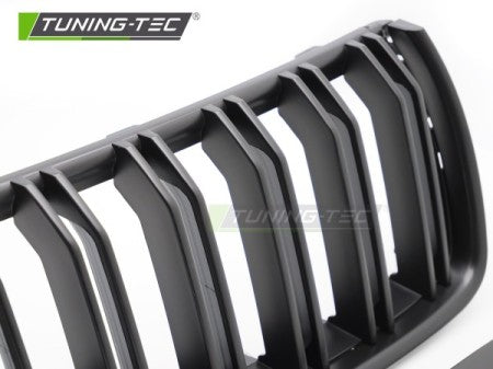 Grila centrala compatibila BMW Seria 3 E90 E91 05-08 - Negru Matt