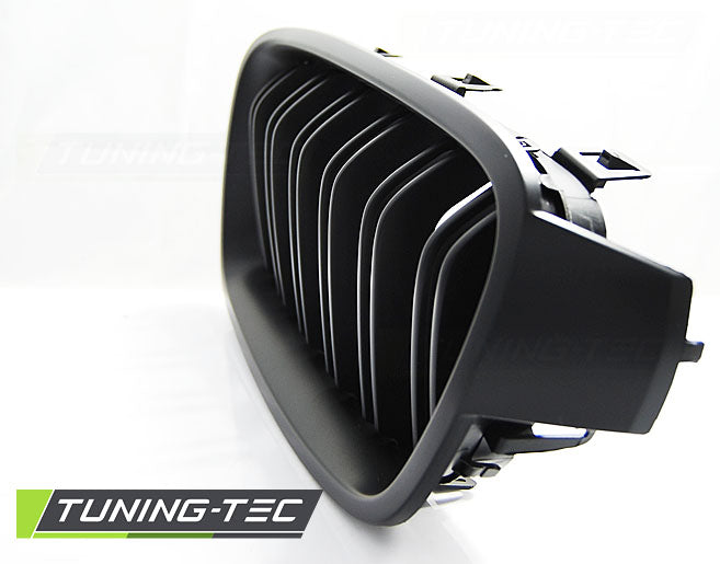 Grila centrala compatibila BMW Seria 3 F30/F31 2011- Matt Black