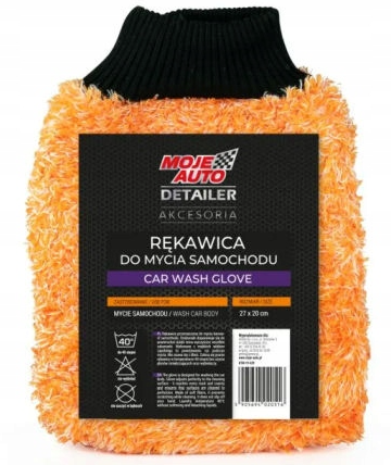 Manusa microfibra spalare MOJE AUTO, 27 X 20CM