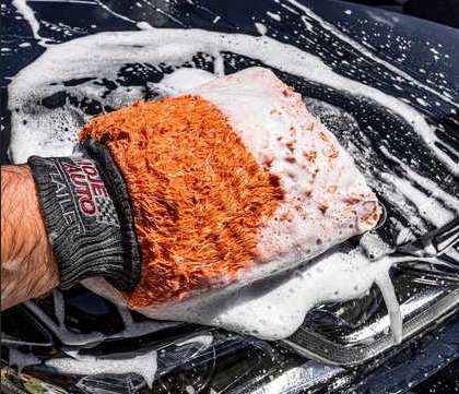 Manusa microfibra spalare MOJE AUTO, 27 X 20CM