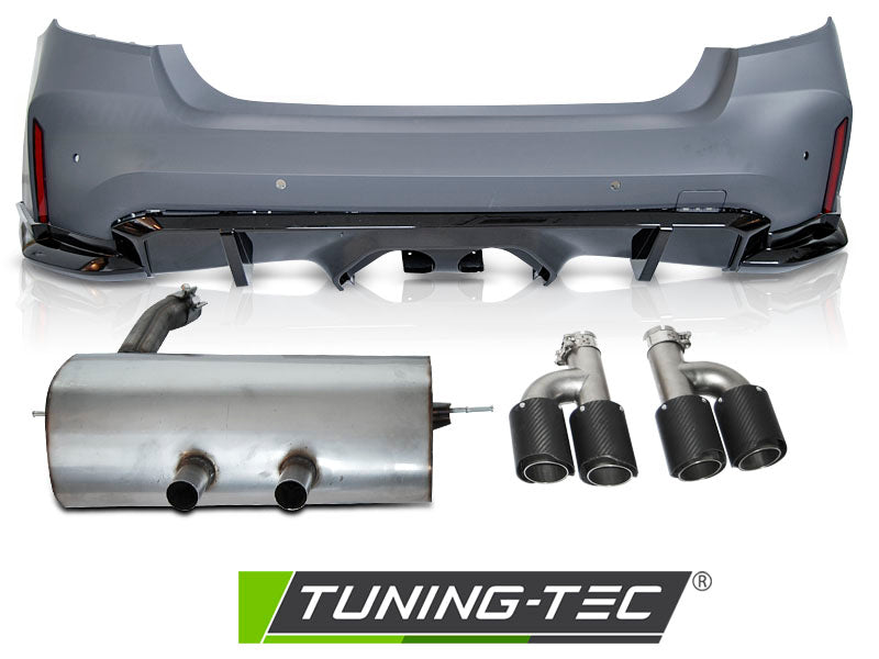 Bara Spate tip G80 Performance cu evacuare inclusa compatibila cu BMW F30 2011-2018