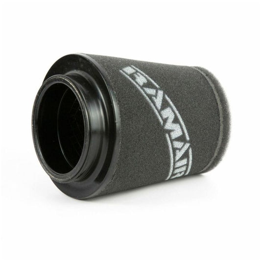 Filtru de aer universal Ramair CC-117 Offset – conic cu gât offset, gât 80mm, bază din polimer cauciucat