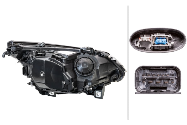 BMW e60 far Hella xenon
