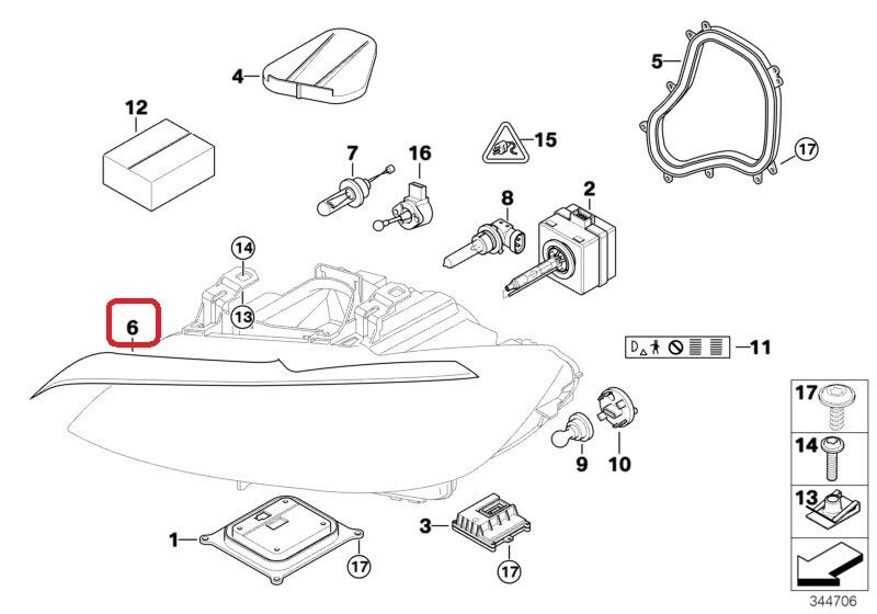 Set Garnitura far OEM BMW pentru E90/E91/E92/E93