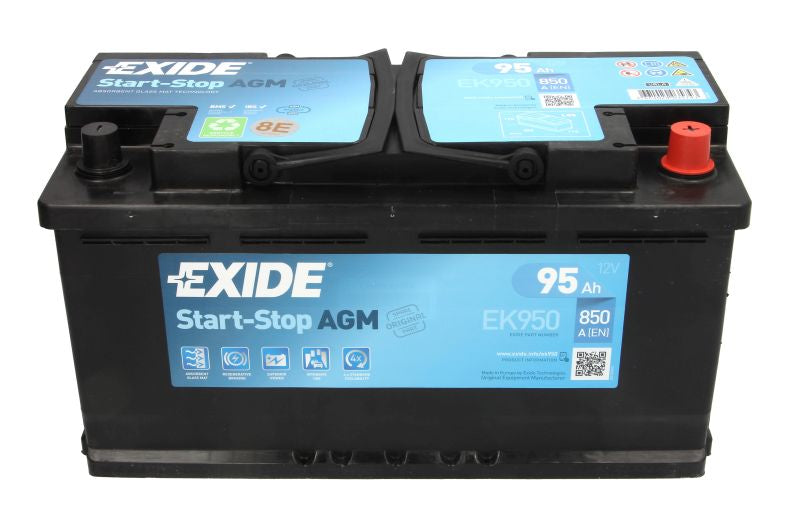 Baterie auto Exide 95Ah 850A