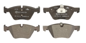 Set placute frana Fata ATE 13.0470-7216.2