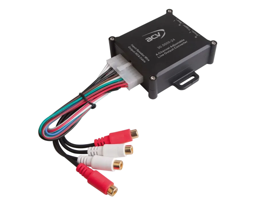 Adaptor High-Low Premium ACV 30.5000-24, 4 Canale 150W RMS