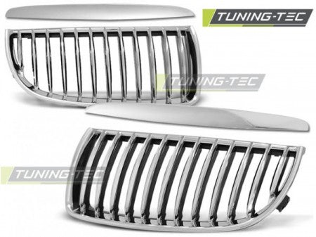 Grila centrala compatibila BMW E90 E91 05-08  - - Chrome