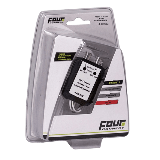 Adaptor High-Low FOUR Connect 4-630502 , 2 canale