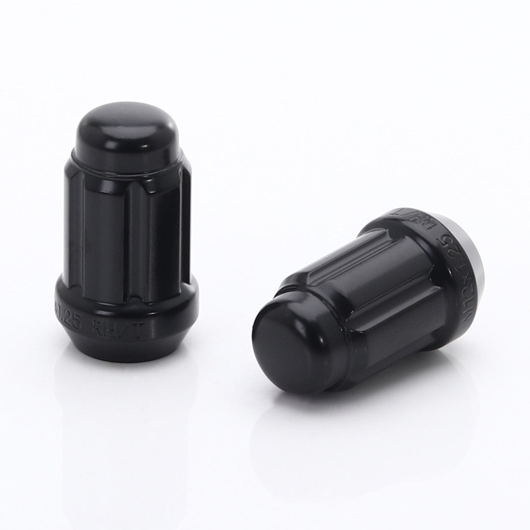 Set 20 Piulite Negru tip hex M12x1,5 + Cheie