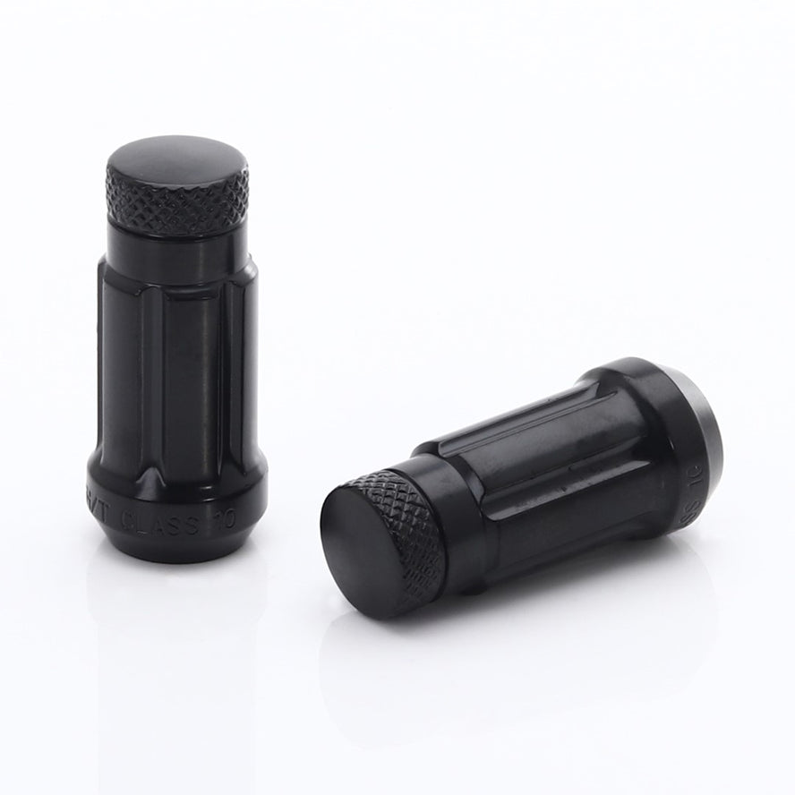 Set 20 Piulite Negru tip hex M12x1,5 + Cheie