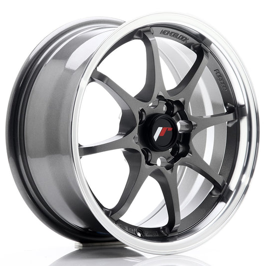 Japan Racing JR5 Gun Metal w/Machined Lip