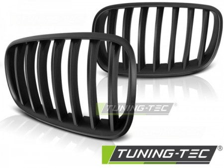 Grila centrala compatibila BMW X5 E70 X6 E71 08- - - Negru Matt