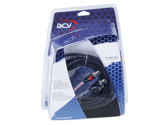 Cablu RCA ACV 30.4980-500 Synphony Mid Line, RCA