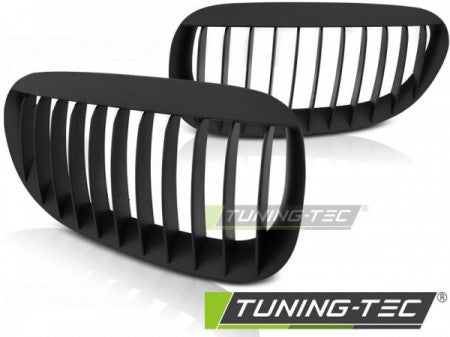 Grila centrala compatibila BMW Seria 6 E63 / E64- - - Negru Matt