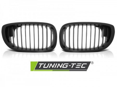 Grila centrala dubla compatibila BMW E46 04.03-2006  - - Negru