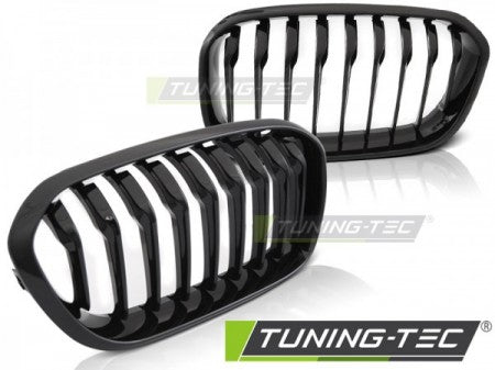 Grila centrala compatibila BMW F20 F21 LCI 15-18 - - Negru Lucios