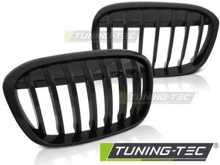 Grila centrala compatibila BMW X1 F48 15- - Negru Lucios