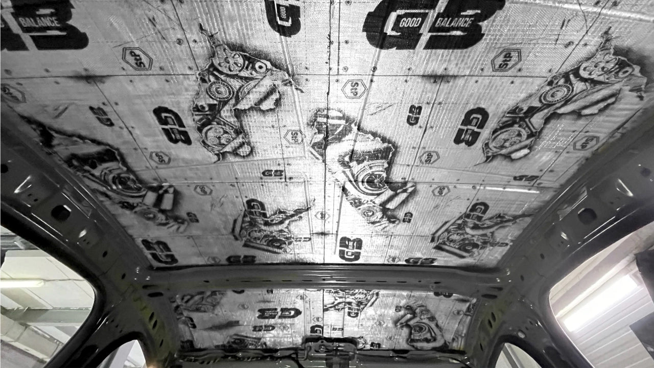 Insonorizant auto STP GB 1.5 mini , 375x470mm, Foaie