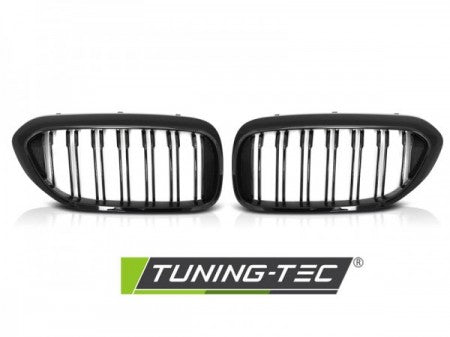 Grila centrala compatibila BMW Seria 5 G30 / G31- - - Negru Lucius