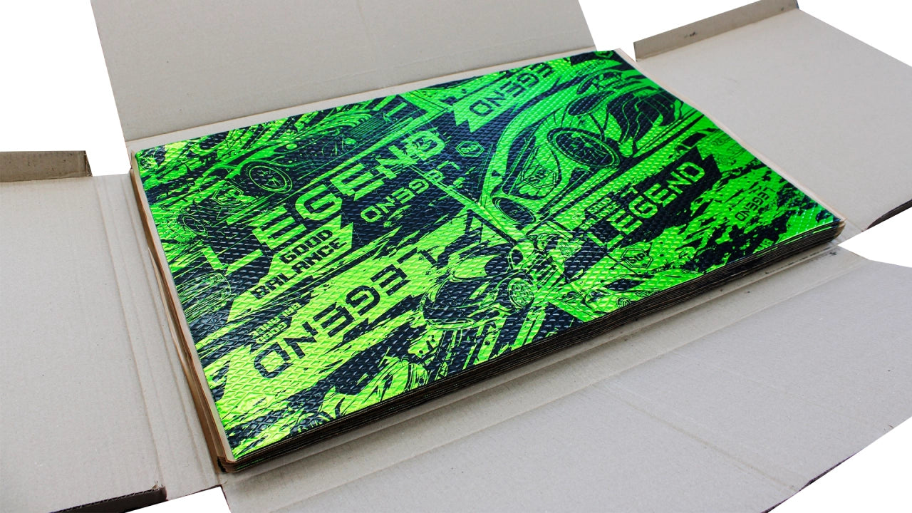 Insonorizant auto STP Legend 2 mini, 2mm, 375x470mm, Foaie