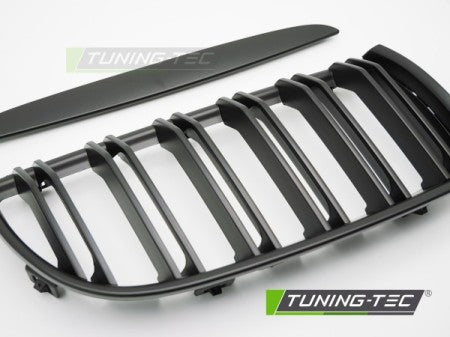 Grila centrala compatibila BMW Seria 3 E90 E91 05-08 - Negru Matt