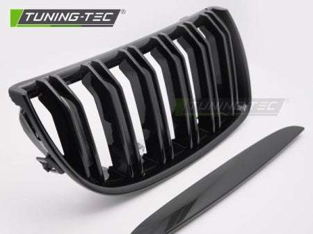 Grila centrala compatibila BMW E90 E91 05-08  - - Negru Lucios