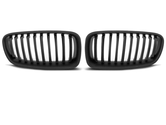 Grila centrala compatibila BMW Seria 3 F30/F31 2011- Matt Black