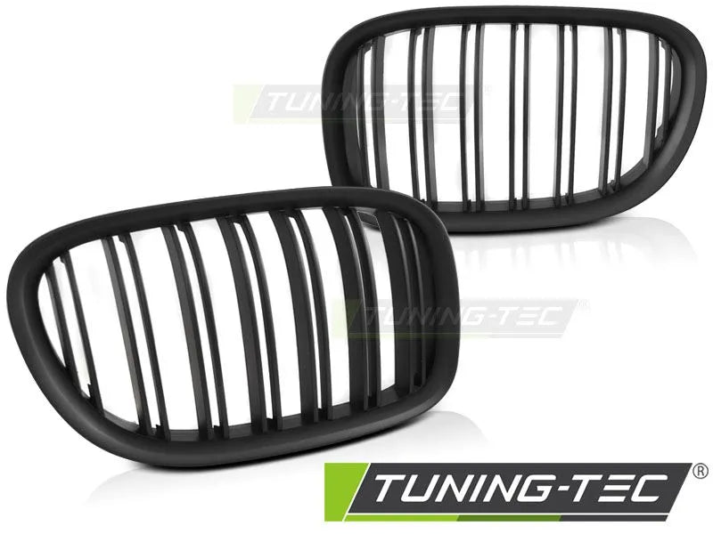 Grila centrala compatibila BMW F01 09-15 - Matt Black