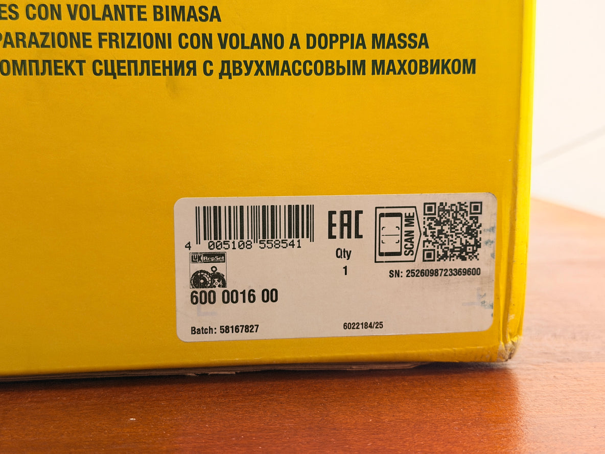 Set ambreiaj LUK 600 0016 00