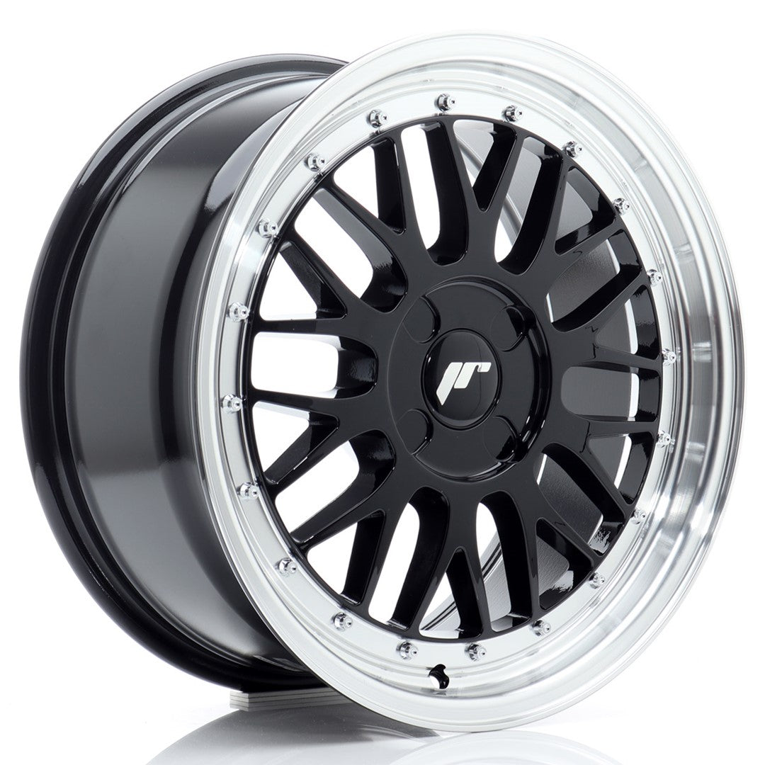 Japan Racing JR23 Gloss Black w/ Machined Lip