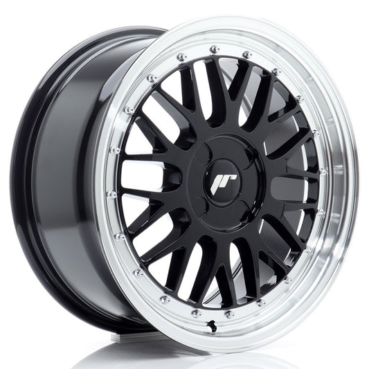 Japan Racing JR23 Gloss Black w/ Machined Lip