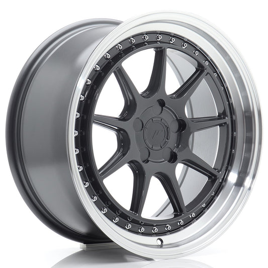 Japan Racing JR47 Hyper Gray w/ Machined Lip