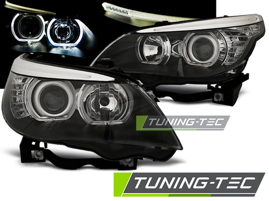 Faruri compatibile BMW E60/61 Angel Eyes