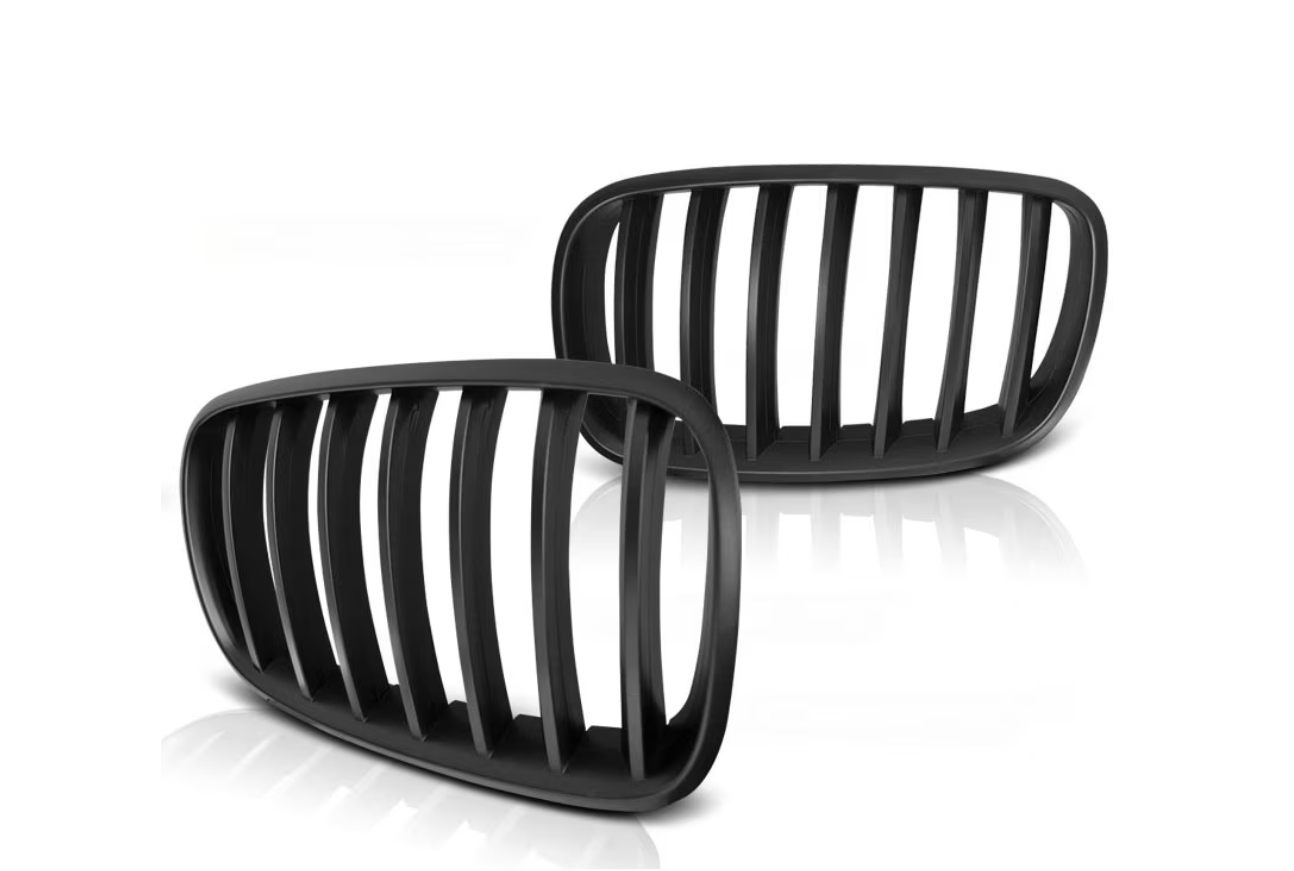 Grila centrala compatibila BMWX5 E70 | X6 E71  Negru MAT