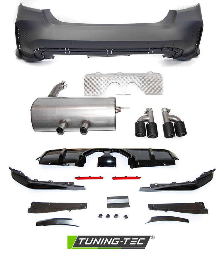 Bara Spate tip G80 Performance cu evacuare inclusa compatibila cu BMW F30  2011-2018