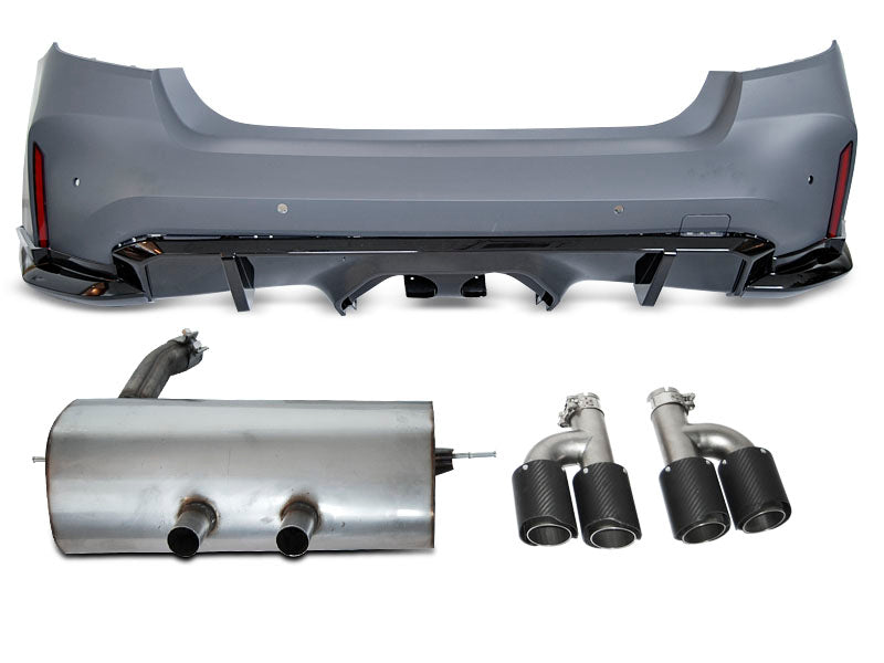 Bara Spate tip G80 Performance cu evacuare inclusa compatibila cu BMW F30  2011-2018