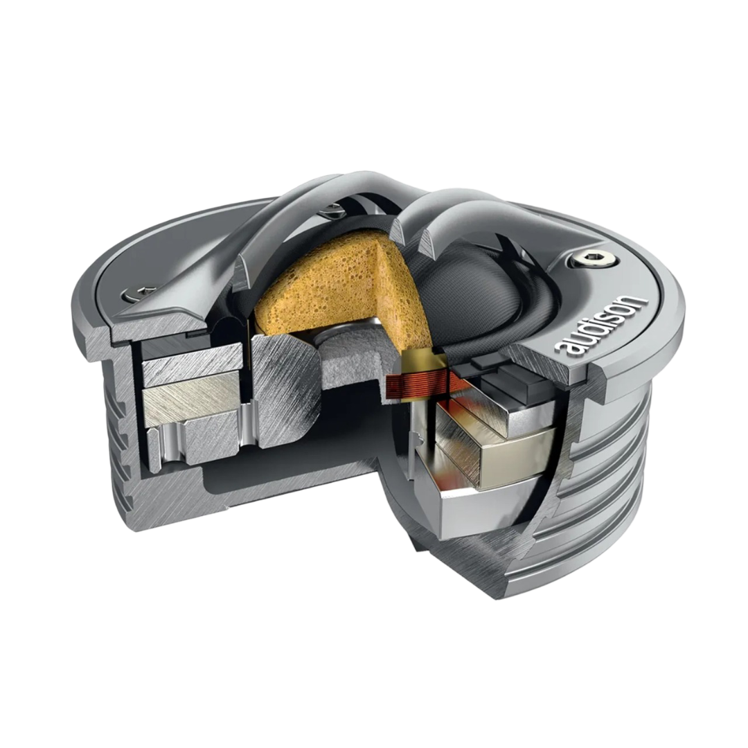 Tweeter auto Audison Thesis TH 1.5 II Violino set componente, 38 mm, 200W, 6Ω, set 2 tweetere