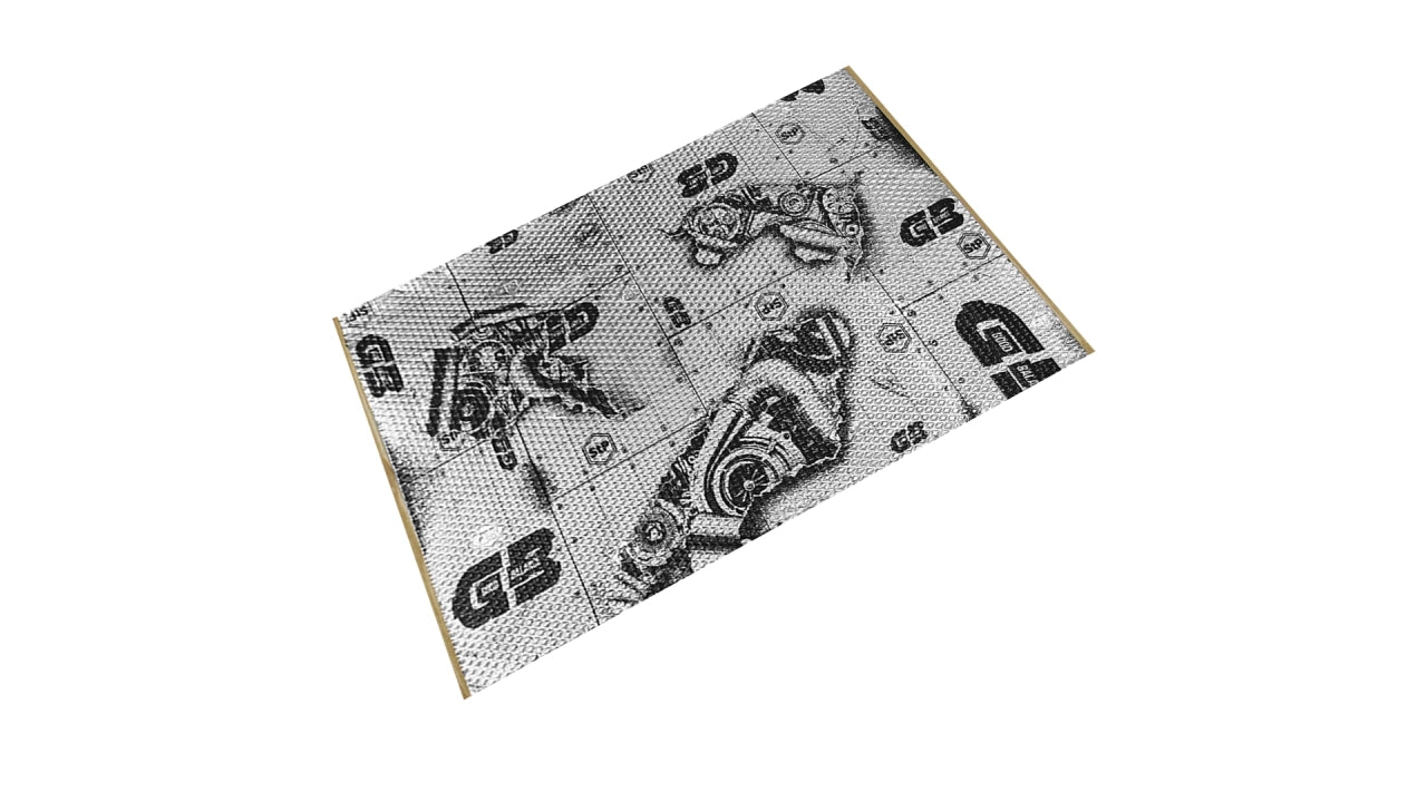 Insonorizant auto STP GB 1.5 mini , 375x470mm, Foaie