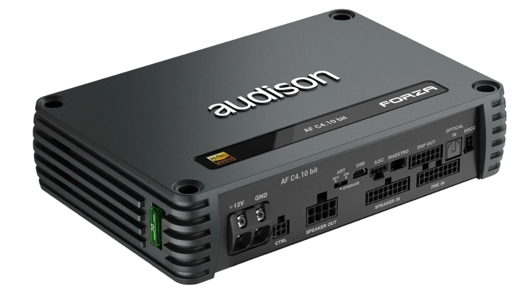 Amplificator auto Audison Forza AF C4.10bit, 10 canale, 600W